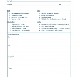 16 - STEP Practical Assessment Sheet V1 R1 01-16